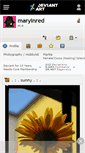 Mobile Screenshot of maryinred.deviantart.com