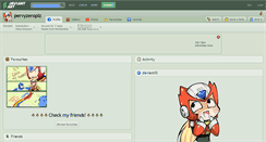 Desktop Screenshot of pervyzeroplz.deviantart.com