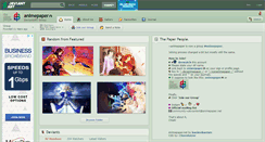 Desktop Screenshot of animepaper.deviantart.com