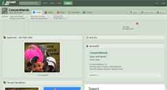 Desktop Screenshot of cassyandmanda.deviantart.com