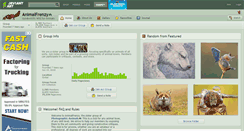 Desktop Screenshot of animalfrenzy.deviantart.com