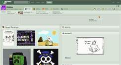 Desktop Screenshot of kintow.deviantart.com