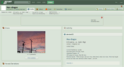 Desktop Screenshot of mex-dragon.deviantart.com