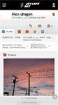Mobile Screenshot of mex-dragon.deviantart.com