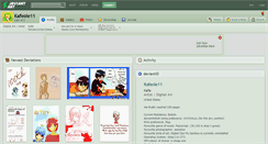 Desktop Screenshot of kafeole11.deviantart.com