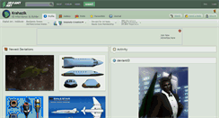 Desktop Screenshot of krahazik.deviantart.com