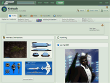 Tablet Screenshot of krahazik.deviantart.com