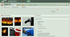Desktop Screenshot of frakture-san.deviantart.com