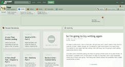 Desktop Screenshot of haar.deviantart.com
