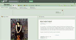Desktop Screenshot of lilymoore.deviantart.com