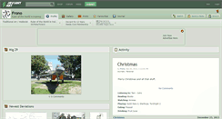 Desktop Screenshot of frono.deviantart.com