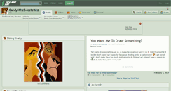 Desktop Screenshot of candynthesweetettez.deviantart.com