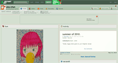 Desktop Screenshot of aleu-chan.deviantart.com