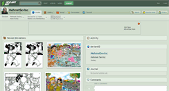 Desktop Screenshot of mehmetsevinc.deviantart.com