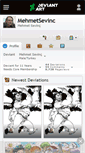 Mobile Screenshot of mehmetsevinc.deviantart.com