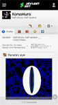 Mobile Screenshot of korsomuro.deviantart.com