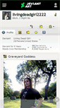 Mobile Screenshot of livingdeadgirl2222.deviantart.com