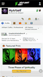 Mobile Screenshot of myartself.deviantart.com