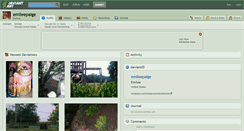 Desktop Screenshot of emileepaige.deviantart.com