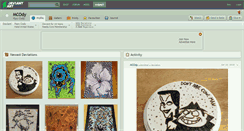 Desktop Screenshot of mcody.deviantart.com