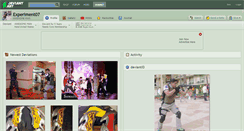 Desktop Screenshot of experiment07.deviantart.com
