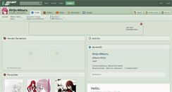 Desktop Screenshot of kirijo-mitsuru.deviantart.com