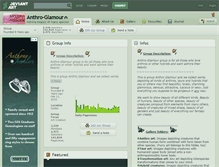 Tablet Screenshot of anthro-glamour.deviantart.com