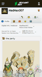 Mobile Screenshot of madmax007.deviantart.com