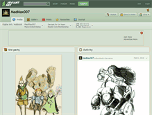 Tablet Screenshot of madmax007.deviantart.com