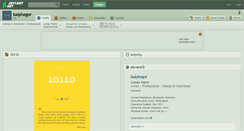 Desktop Screenshot of kalphegor.deviantart.com