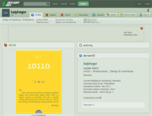 Tablet Screenshot of kalphegor.deviantart.com