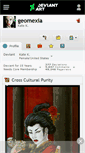 Mobile Screenshot of geomexia.deviantart.com