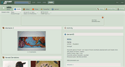 Desktop Screenshot of kittis.deviantart.com