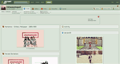 Desktop Screenshot of mkiseasytospell.deviantart.com