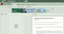 Desktop Screenshot of jibrille-hillbert.deviantart.com