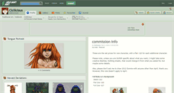 Desktop Screenshot of cicilicious.deviantart.com