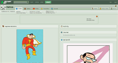 Desktop Screenshot of mancus.deviantart.com