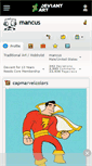 Mobile Screenshot of mancus.deviantart.com