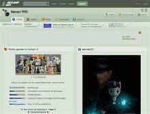 Tablet Screenshot of neros1990.deviantart.com