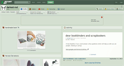 Desktop Screenshot of darkest-red.deviantart.com