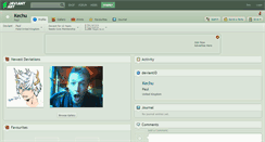 Desktop Screenshot of kechu.deviantart.com