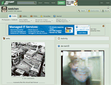 Tablet Screenshot of aestchen.deviantart.com