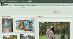Desktop Screenshot of katedis.deviantart.com