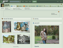 Tablet Screenshot of katedis.deviantart.com