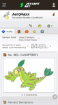 Mobile Screenshot of aeromaxx.deviantart.com