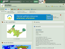 Tablet Screenshot of aeromaxx.deviantart.com
