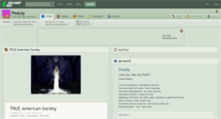 Desktop Screenshot of firelily.deviantart.com