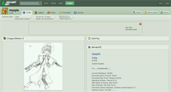 Desktop Screenshot of maxpie.deviantart.com