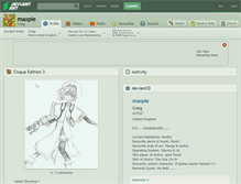 Tablet Screenshot of maxpie.deviantart.com