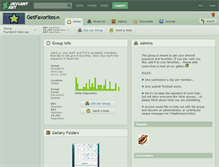 Tablet Screenshot of getfavorites.deviantart.com